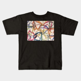 Sail away abstract Kids T-Shirt